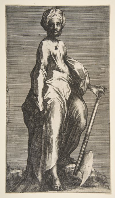 Heiliger Judas oder Heiliger Matthias von Jacques Bellange