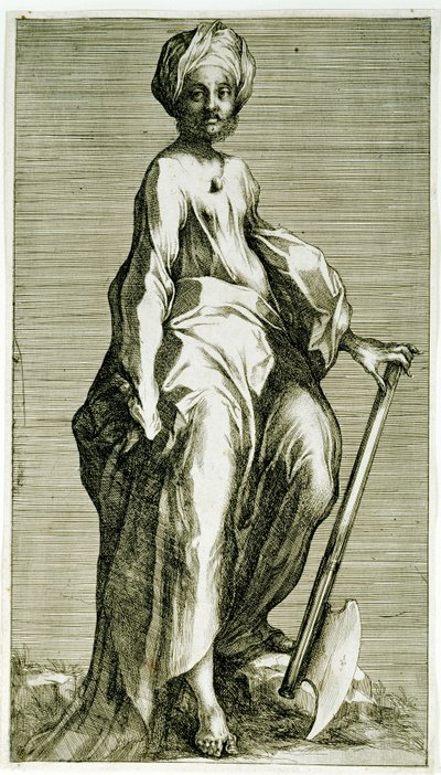 Heiliger Matthias, ca. 1600-1616 von Jacques Bellange