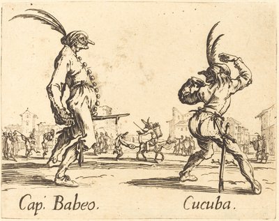 Cap. Babeo und Cucuba von Jacques Callot