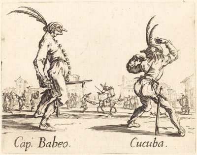 Cap. Babeo und Cucuba von Jacques Callot