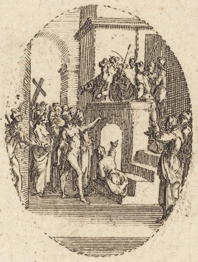 Christus vor Pilatus von Jacques Callot