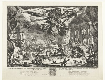 Die Versuchung des Heiligen Antonius von Jacques Callot