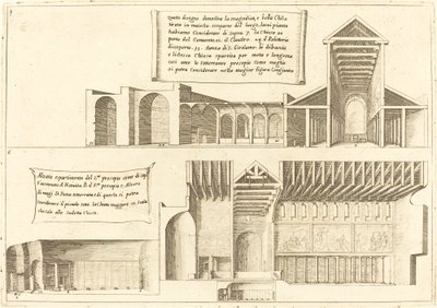 Erhebung der Kirchen einschließlich der Heiligen Krippe von Jacques Callot