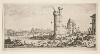 Le Pont Neuf von Jacques Callot