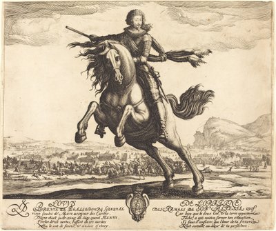 Louis de Lorraine, Prinz von Phalsbourg von Jacques Callot