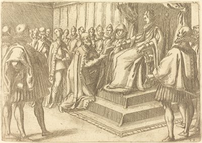 Empfang des Gesandten von Polen von Jacques Callot