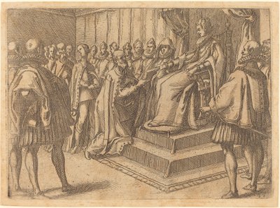 Empfang des Gesandten von Polen von Jacques Callot