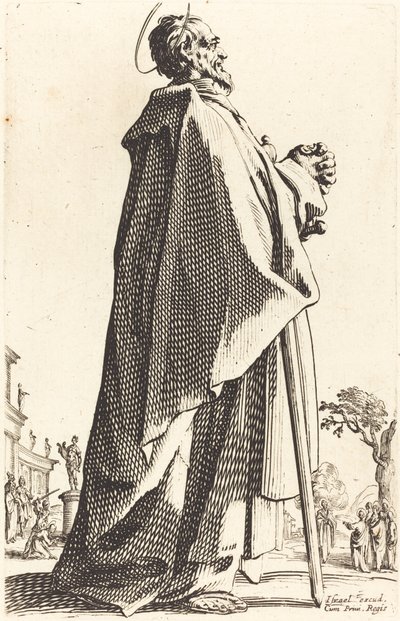 Heiliger Matthäus von Jacques Callot