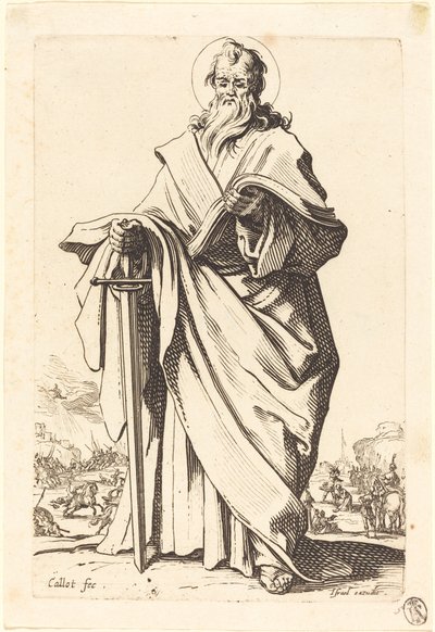 Heiliger Paulus von Jacques Callot