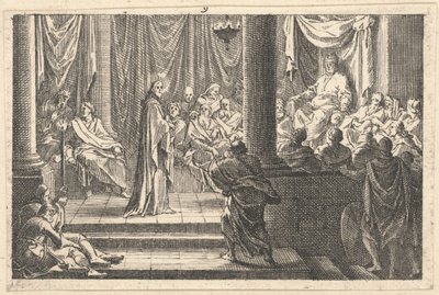 Szene aus der Passion von Jacques Callot
