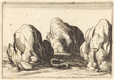 Schlange von Jacques Callot