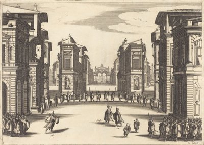 Solimano, Akt III von Jacques Callot