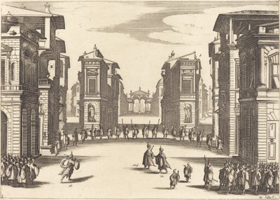 Solimano, Akt III von Jacques Callot