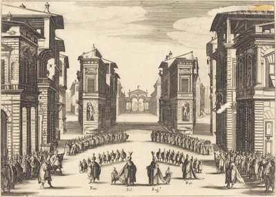 Solimano, Akt II von Jacques Callot