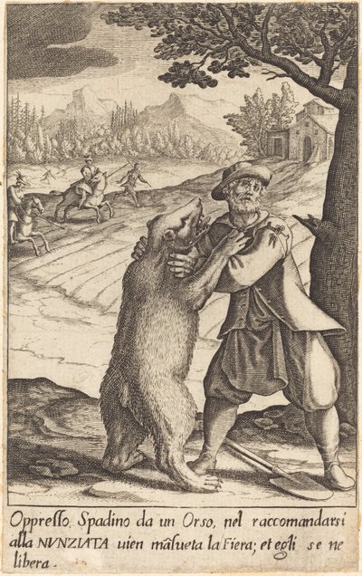 Spadino von Jacques Callot