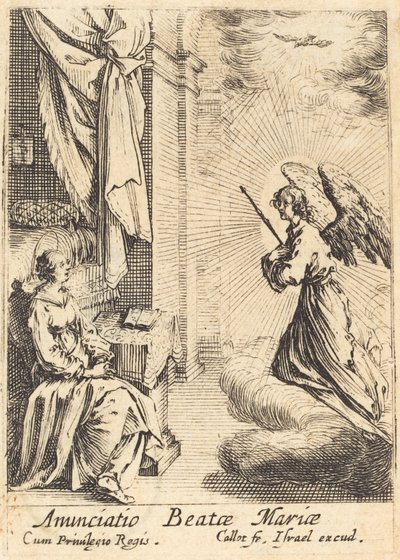 Die Verkündigung von Jacques Callot