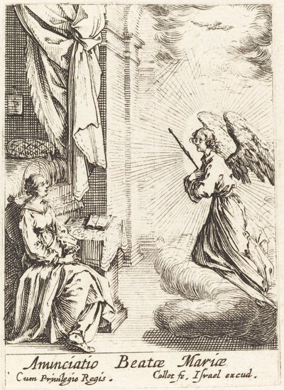 Die Verkündigung von Jacques Callot