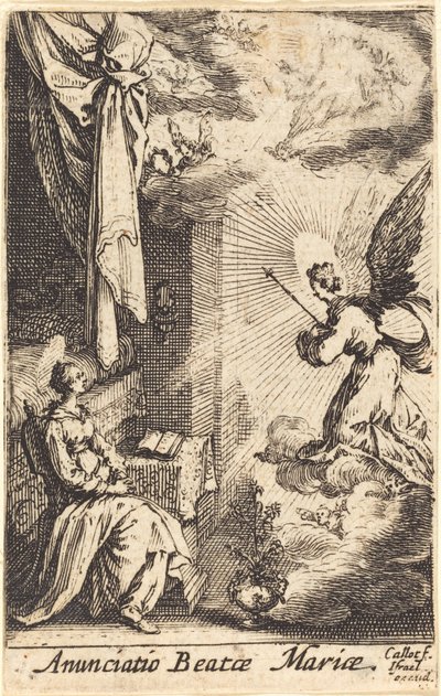 Die Verkündigung von Jacques Callot