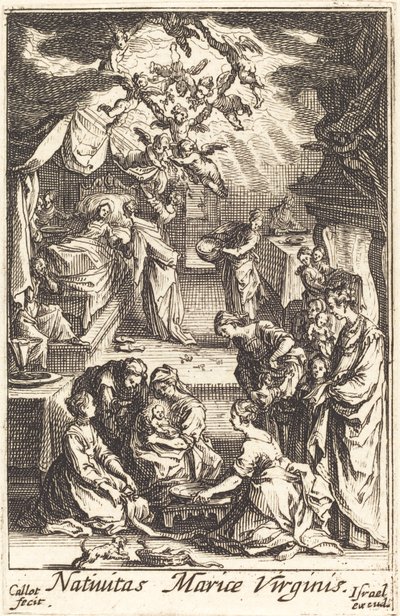 Die Geburt der Jungfrau von Jacques Callot