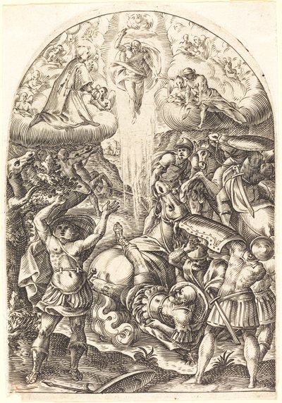 Die Bekehrung des Heiligen Paulus von Jacques Callot