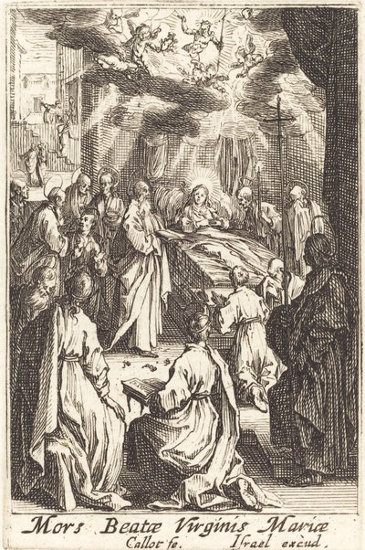 Der Tod der Jungfrau von Jacques Callot