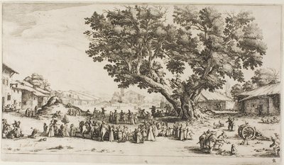 Der Jahrmarkt in Gondreville von Jacques Callot