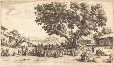 Der Jahrmarkt in Xeuilley von Jacques Callot