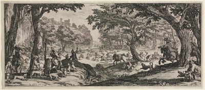 Die große Jagd von Jacques Callot