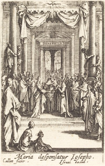 Die Hochzeit der Jungfrau von Jacques Callot