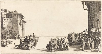 Der Sklavenmarkt von Jacques Callot