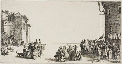 Der Sklavenmarkt von Jacques Callot
