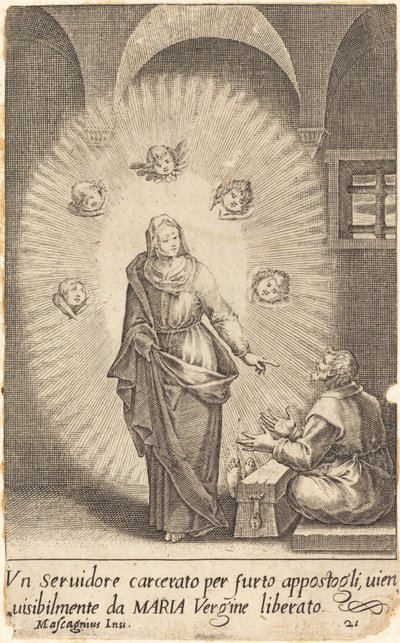 Der befreite Diener von Jacques Callot after Donato Mascagni