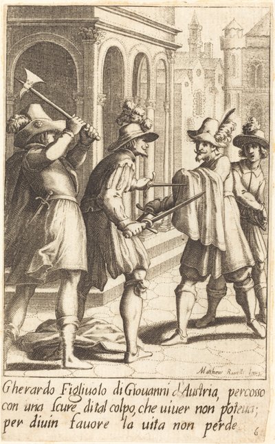 Gherardo von Jacques Callot after Matteo Rosselli