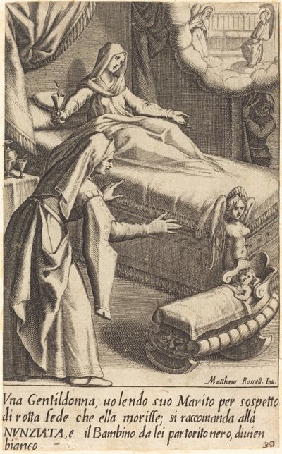 Das Kind von Jacques Callot after Matteo Rosselli
