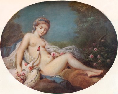 Leda, 18. Jahrhundert, 1917 von Jacques Charlier