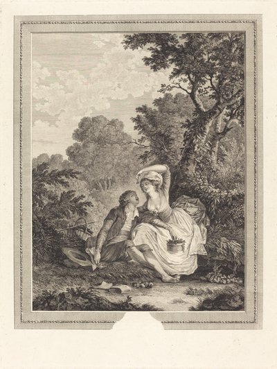 Die Holzschuhe von Jacques Couché after Nicolas Lavreince
