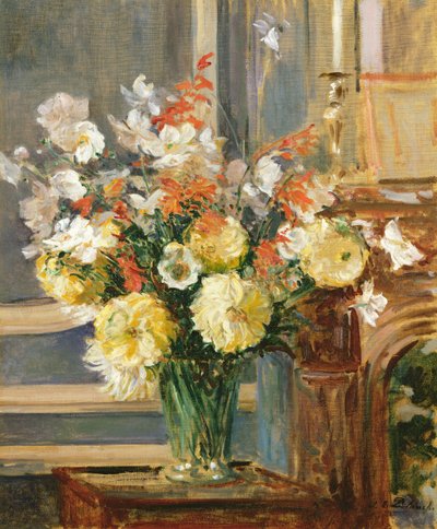 Sommerblumen von Jacques Emile Blanche