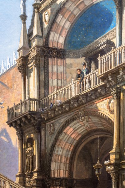 Die Riesentreppe in Venedig von Jacques Guiaud