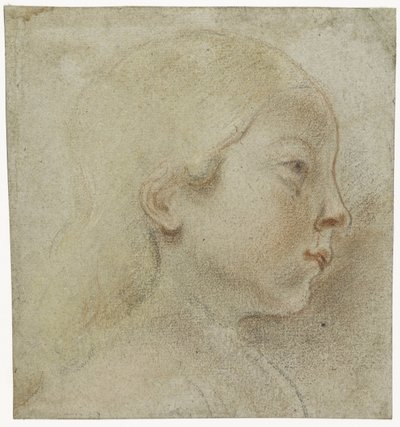 Kinderkopf, nach rechts von Jacques Jordaens