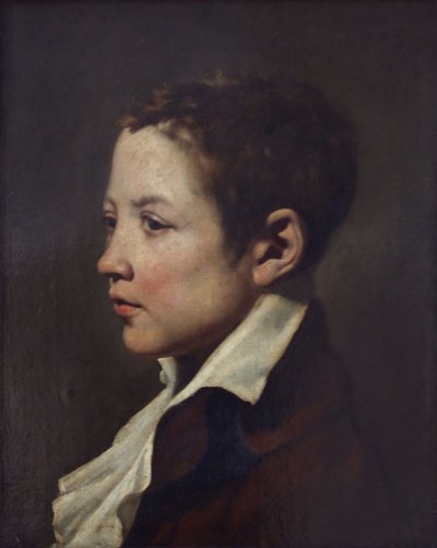 Porträt eines jungen Jungen von Jacques Louis David