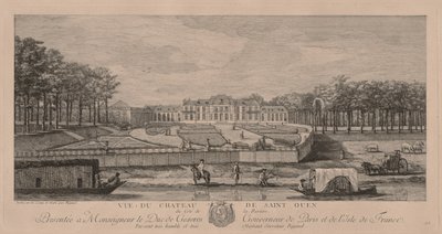 Das Schloss von Saint Ouen von Jacques Rigaud