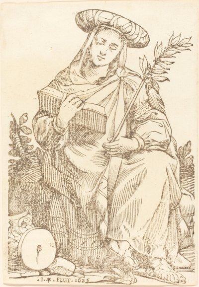 Sibylla Libyca von Jacques Stella