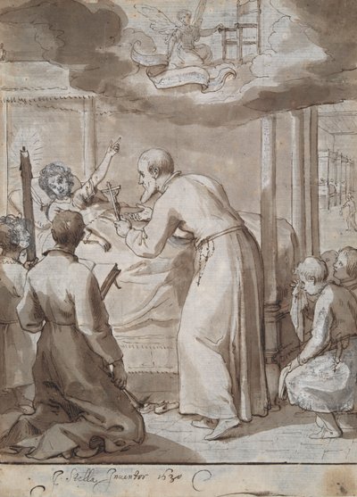 St. Philipp besucht ein Krankenhaus von Jacques Stella
