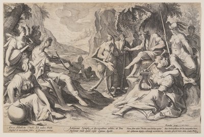 Das Urteil des Midas von Jacques de Gheyn II