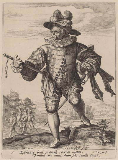 Probst von Jacques de Gheyn II after Hendrik Goltzius