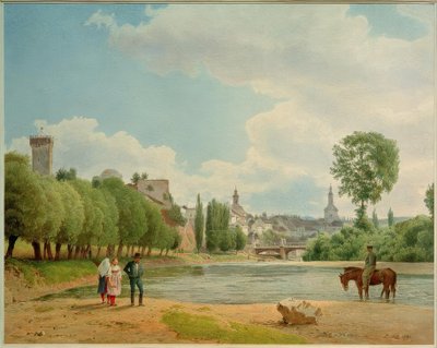 Blick auf Teschen von Jakob Alt