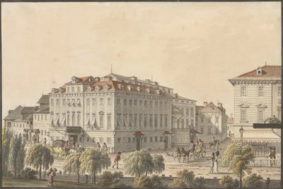 Das Theater an der Wien von Jakob Alt