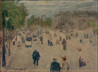 Opernplatz in Frankfurt am Main von Jakob Nussbaum