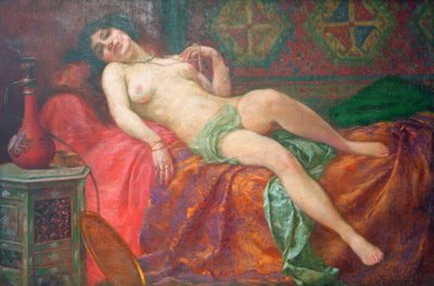 Ruhende Odaliske von Jakub Obrowsky