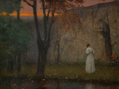Herbstmorgen von Jakub Schikaneder